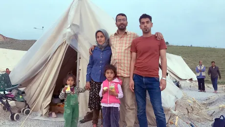 Mahdi and his family were threatened with death and kidnapping by the Taliban and fled Afghanistan for Europe, together with his brother-in-lawâs family. The families were shot at when crossing the Iranian - Turkish border, which was covered with barbed wire. In the process they were separated from 10 family members. Photo: LWF/J. Schreier