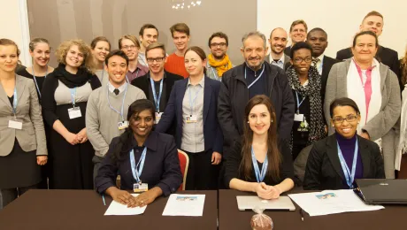 LWF Delegation to COP19. Photo: LWF/Sean Hawkey