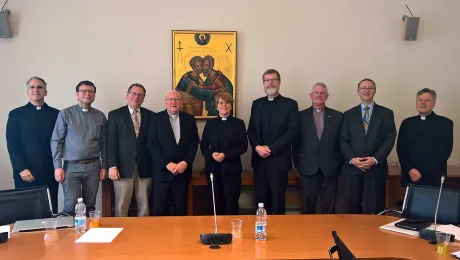 Representatives of the five churches who signed the JDDJ in Rome. Photo: LWF