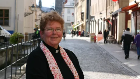 Bishop Barbara Collins (ELCA) at the LWF Retreat of Newly Elected Leaders. Photo: LWF/A.WeyermÃ¼ller