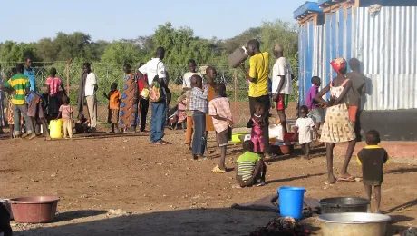 Refugees fleeing the crisis in South Sudan arrive at Kakuma camp in Kenya. Photo: LWF/J. Macharia