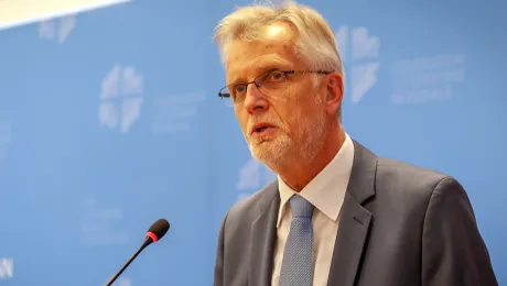 LWF General Secretary Rev. Dr Martin Junge. Photo: LWF/S. Gallay