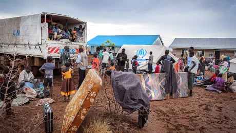 UNHCR and LWF response to South Sudanese refugees in Maban refugee camp. Photo: Mats Wallerstedt