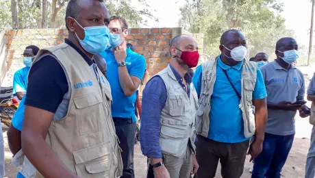 Unicef visit to CAR