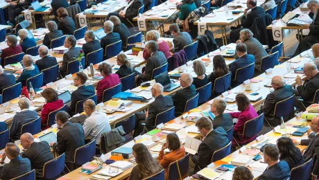 Delegates to the VELKD General Synod and to the EKD Synod deliberated more youth participation in decision-making bodies. Photo: epd Bild