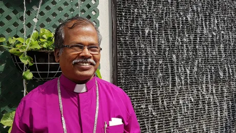 Bishop Daniel Jayaraj, Tamil Evangelical Lutheran Church. Photo: LWF/P. Lok