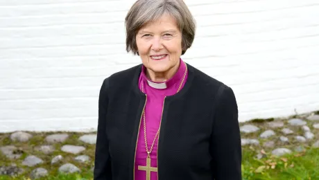 Bishop Helga Haugland Byfuglien, Presiding Bishop, Church of Norway. Photo: Hege Flo Ãfstaas/Church of Norway