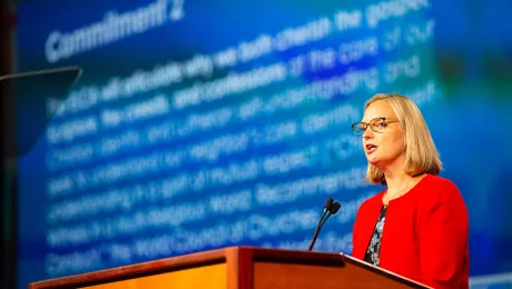 Ms Kathryn Mary Lohre, Executive for Ecumenical and Inter-religious Relations & Theological Discernment for the Evangelical Lutheran Church in America (ELCA). Photo: ELCA