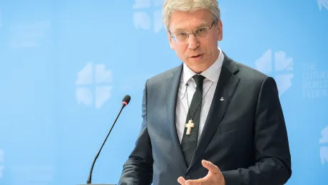 Rev. Dr Olav Fykse Tveit. Photo:LWF/Albin Hillert