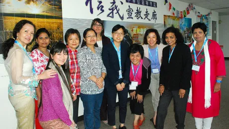 Women's meeting prior to Asia Church Leadership Consultation. Photo: LWF/Christy Chok