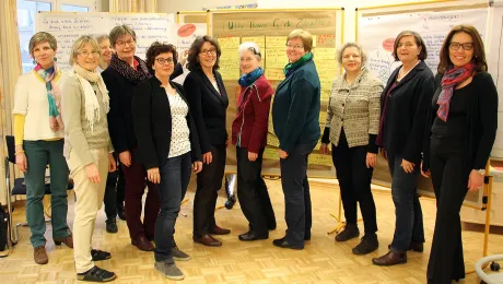 Participants in the WICAS western Europe meeting discussed the gender equality and the MeToo movement. Photo: Photo: LWF/A.WeyermÃ¼ller