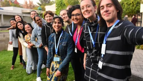 LWF Youth gather at the Latin America and the Caribbean and North America Regional Leadership Conference in Santiago, Chile in May 2022. Photo: Private