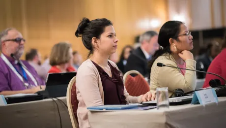 Participants from the Asia region at the Twelfth Assembly. Photo: LWF/Albin Hillert