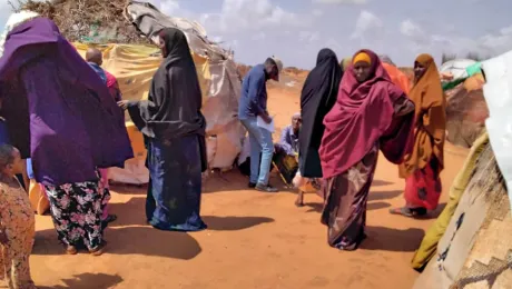 Somalia refugee camp