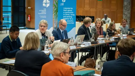   Meeting of the Executive Committee of The Lutheran World Federation at the Ecumenical Center, Geneva (Switzerland), 20-22 November 2019. Photo: LWF/S. Gallay