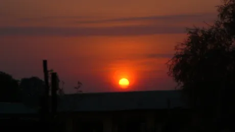 Sunset in South Sudan. Photo credit: flickr/ Tucky2010