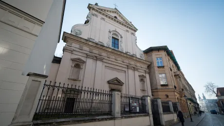 Church building of the Lutheran parish in Kraków (Evangelical Church of the Augsburg Confession in Poland). 