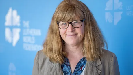 Rev. Katherine Gohm, LWF vice president for the North America region. Photo: LWF/A. Hillert