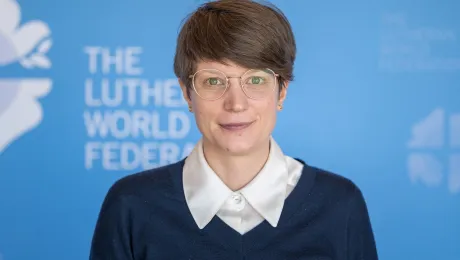 Dr Anna Krauss, LWF Council member and General Secretary of the Council of Lutheran Churches in Britain. Photo: LWF/A. Hillert