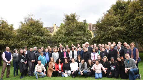 Participants of the Pre-Assembly of the Americas gathering in Bogotá, Colombia, in April 2023. Photo: LWF/Eugenio Albrecht