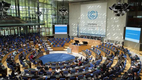 Plenary of the UN Climate Conference SB60. Photo: UNFCCC/Amira Grotendiek