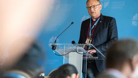 Bishop Henrik Stubkjær, President of the LWF. Photo: LWF/Albin Hillert