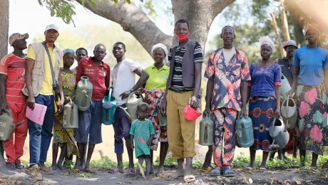 Danamadja village in Chad, where LWF supports returnees and their hosts with agricultural tools and professional formation. Photo: LWF/ M. Renaux