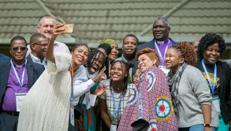 A joyful moment during the Africa Pre-Assembly in Nairobi, Kenia, in May 2023. Photo: LWF/Albin Hillert