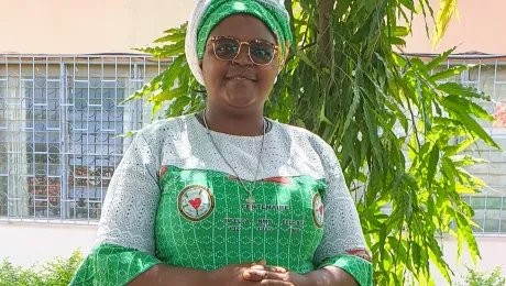 Old Testament scholar Rev. Delphine Fongeh Nsufor, Evangelical Lutheran Church in Cameroon. Photo: Private