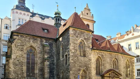 The medieval Church of Saint Martin in the Wall in Prague’s Old City where opening worship for the European Regions Meeting will be held. Photo: Ricardolovesmonuments (CC-BY)