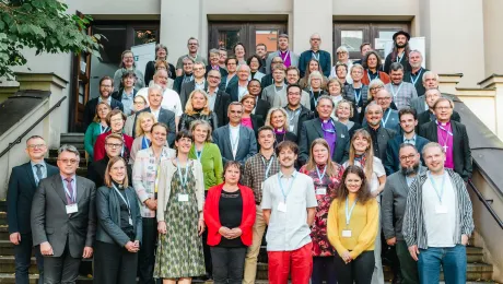 Delegates from LWF member churches across Europe attend the European Regions’ Meeting in Prague. Photo: LWF/Šárka Jelenová