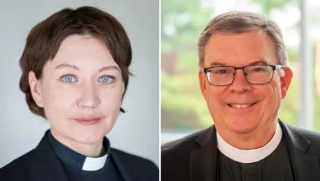 As Christian communions mark the 25th anniversary of the Joint Declaration on the Doctrine of Justification (JDDJ), General Secretary Rev. Dr Anne Burghardt (left) and Assistant General Secretary for Ecumenical Relations Prof. Dr Dirk Lange (right) share insights on its ongoing impact in shaping theological dialogue and fostering engagement for the common good. Photos: LWF/Albin Hillert (left), Alessia Giuliani/CPP (right)