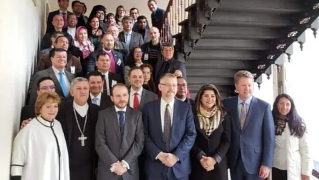 Encuentro entre la Mesa Redonda Internacional de Libertad Religiosa de Washington DC y los líderes del sector interreligioso de Colombia. Foto: IELCO.