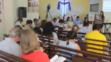 Dos comunidades fueron las anfitrionas de la reunión en la que participaron los y las representantes de las congregaciones de la IELCO. Foto: IELCO