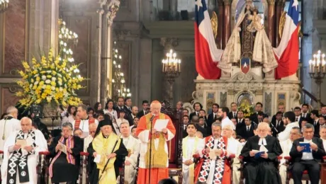 El Te Deum se realiza todos los años el 18 de septiembre y tiene carácter ecuménico desde 1970. Foto: iglesia.cl