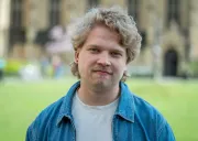 Jussi Luoma of the Evangelical Lutheran Church of Finland pictured as one of many representatives of Lutheran World Federation member churches from across Europe gathering at Mansfield College in the English city of Oxford, United Kingdom, for a regional Europe Pre-Assembly to the LWF 13th Assembly, held in Krakow, Poland in September 2023. Photo: LWF/Albin Hillert