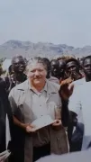 Former LWF Country director Robert Koepp during his time in Kenya. Photo: Robert Koepp/ private