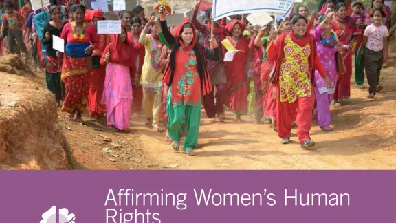 Affirming Women’s Human Rights