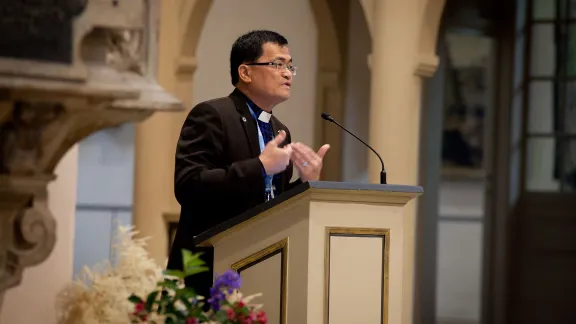 LWB-Ratsmitglied Bischof Aaron Chuan Ching Yap: „Der internationale Dialog zwischen der katholischen Kirche und den lutherischen Kirchen führt dazu, dass die Christen in Malaysia aufeinander zugehen und sich im Geiste der Versöhnung umarmen.“ Foto: LWB