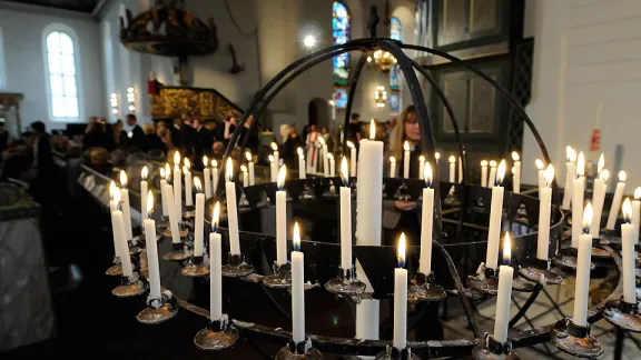 Gedenkgottesdienst für die Opfer der Terroranschläge im Osloer Dom am 24. Juli. © Gunnar Grøsland