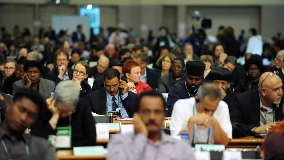 WCC Assembly Plenary. Photo: Peter Williams/WCC