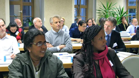 Participants at the LWF global consultation on theological education Â© LWF/Anli Serfontein