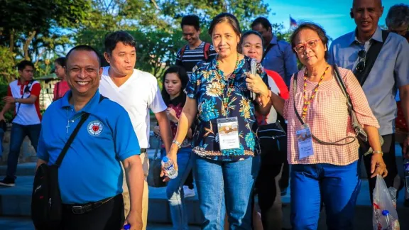 Asian Church Leadership Conference participants visit Manila, the Philippines. Photo: Johanan Celine Valeriano