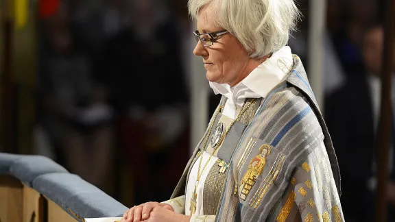 Archbishop of Sweden Antje JackelÃ©n. Photo: Magnus Aronson/IKON