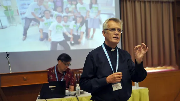 LWF General Secretary Rev. Dr Martin Junge said the Asia Pre-Assembly is an opportunity for church representatives to meet, share their work and exchange ideas. Photo: LWF/A. Danielsson