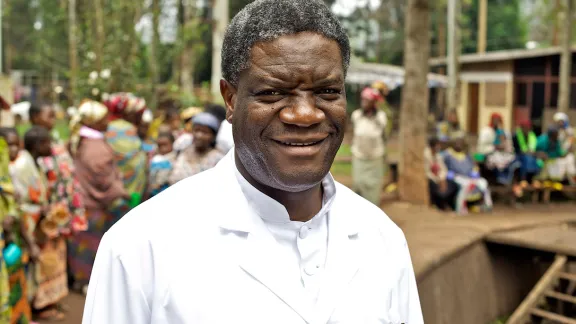 Dr. Denis Mukwege. Foto: Torleif Svensson