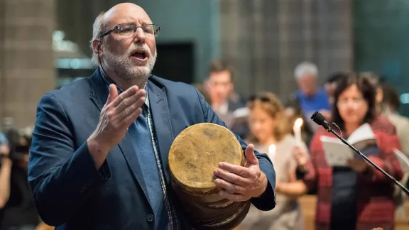 Mr Tom Witt, LWF Assembly Worship Coordinator. Photo: LWF/Albin Hillert