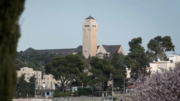 Das Auguste-Viktoria-Krankenhaus auf dem Ölberg in Jerusalem. Foto: LWB/Albin Hillert