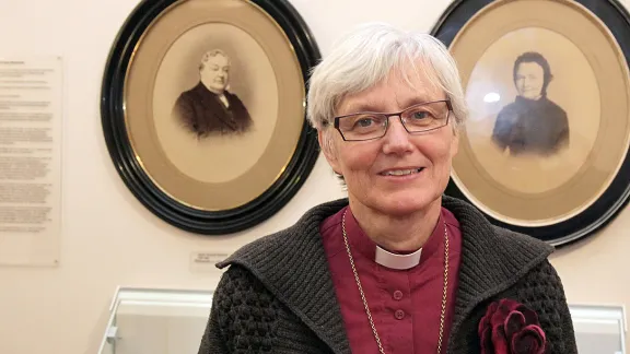 Church of Sweden Archbishop Dr Antje JackelÃ©n. Photo: Dr Thilo Fitzner