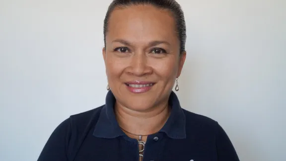 Zoraya Urbina, LWF Central America advocacy officer . Photo: LWF